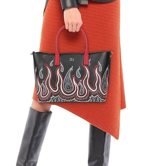 NWT Hot Rod Girl Medium Tote John Richmond - Picture 3 of 9